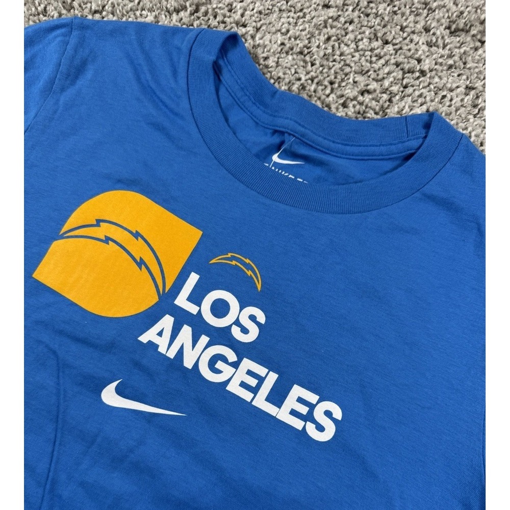 NEW‎ Los Angeles Chargers Nike Tee NFL Bolt Up Youth Large 14/16